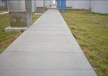 發(fā)電站草坪玻璃鋼蓋板應(yīng)用